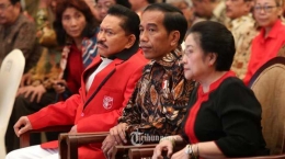 Jokowi adalah petugas partai (Sumber foto: TRIBUNNEWS/IRWAN RISMAWAN)