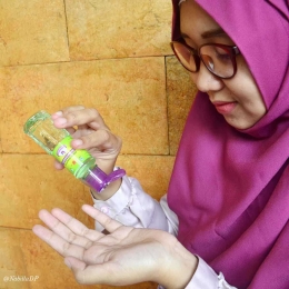 Pakai stimulan yang sehat, pilihanku Kayu Putih Aroma Lavender (dokumen pribadi)