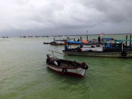 Kapal Nelayan Berlabuh di Liwungan (Dokpri)