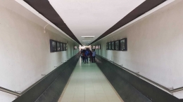 Lorong bawah tanah menuju monumen SLG (Dok. Pribadi)