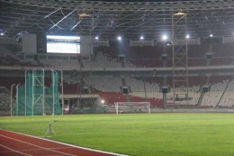 Lapangan Sepakbola GBK | dokumentasi Edy Supriatna Sjafei