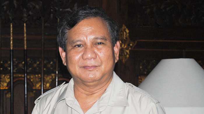 Prabowo Subianto (Foto Alex Palit)