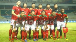 Ini dia skuad Indonesia yang akan diturunkan pada laga persahabatan Minggu malam 14 Januari di stadion GBK. (foto: website Indosport)