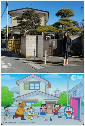 Download Rumah Nobita Dan Doraemon PNG