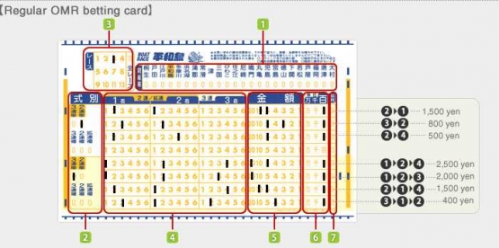www.japanracing.jp - Ini 'betting card', dengan huruf cacing. Dan kartu ini banyak beterbangan disekitar area ini