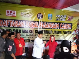Gus Ipul dan Puti Soekarno (dok detik.com)