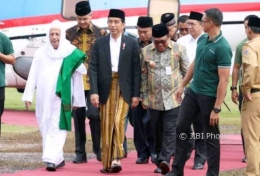 source: www.madiunpos.com . Jokowi Hadiri Mu'tamar JATMAN XII di Pekalongan