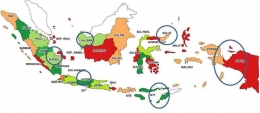 Belajar Kearifan Lokal dari Kebun Nusantara (sumber peta pinterest)