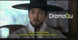 Cuplikan drama saeguk Saimdang, yang menyebut tentang Orang Melayu| Sumber: screenshoot dari Dramaqu