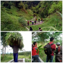 Kegiatan Trekking oleh kompasianer Jogja dan para sahabat Taman Nasional Gunung Merapi (dok. DImas Anggoro Saputro)