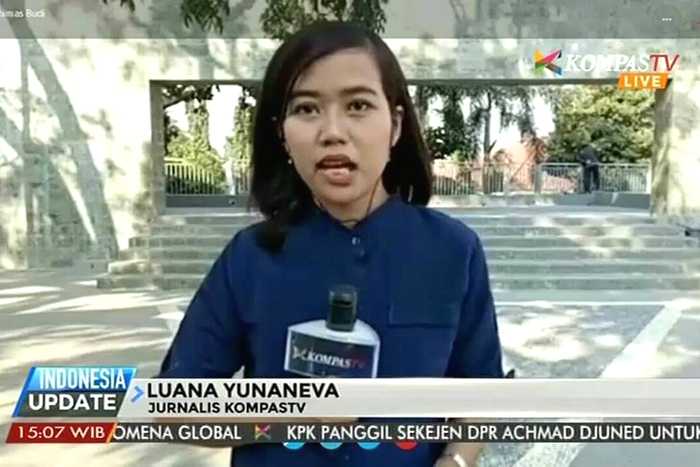 Luana Yunaneva, jurnalis KompasTV biro Kediri. (Foto: Luana Yunaneva Facebook)