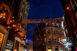 Mathew street Liverpool (dokumentasi pribadi)