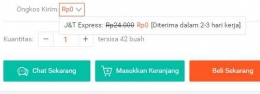 Estimasi di marketplace (dok.shopee)