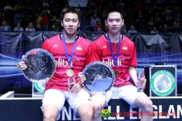 Marcus dan Kevin juara All England 2017/badmintonindonesia.org