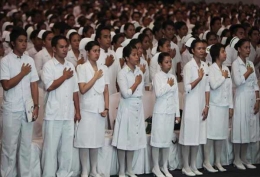 Perawat Phillipina sudah menguasai pasar tenaga kerja dunia. Photo: www.philstar.com 