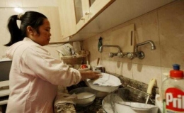 Pekerja rumah tangga Phillipina di Lebanon. Photo: english.alarabiya.ne 