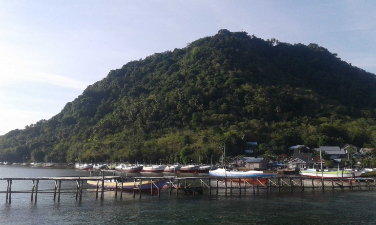 Hasil Potret penulis di Pulau Buhung Pitue, Kecamatan Pulau 9 Sinjai