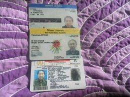 SIM indonesia dan SIM Australia/dokumentasi pribadi