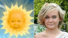 Sosok di balik 'bayi matahari' Teletubbies yang kini cantik jelita. (BBC dalam liputan6.com)