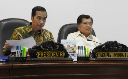 Presiden Jokowi dan Wapres JK (Foto: Humas Setkab)
