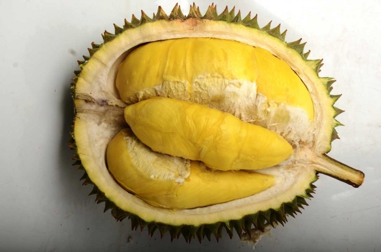 Durian si bintang, harga Rp500.000 per buah (Imam Wiguna)