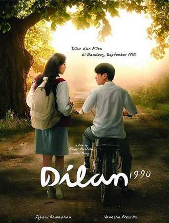 Poster film Dilan (sumber: instagram.com/dilanku)
