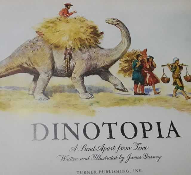 Jumpa pertama dengan Dinotopia, aku langsung jatuh cinta (dokpri)