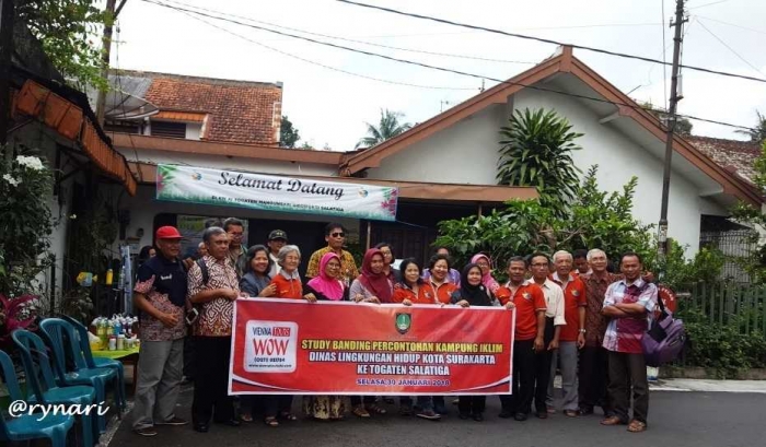 Tamu studi banding dari DLH Kota Surakarta (Dokumentasi pribadi)