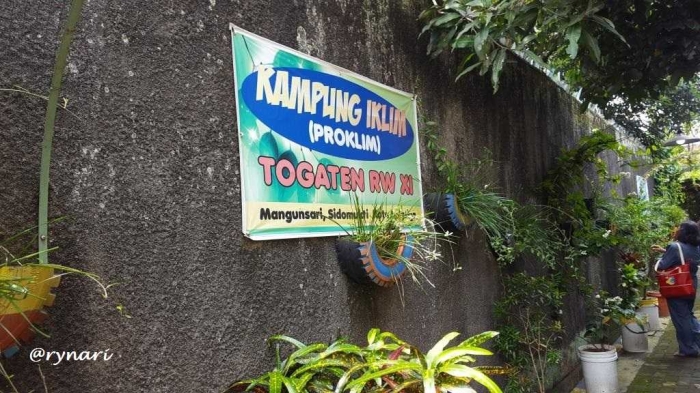 Kampung iklim Togaten (Dokumentasi pribadi)