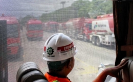 Ilustrasi. Lokasi Pertamina Plumpang Jakarta Utara. (Foto Rahab Ganendra)