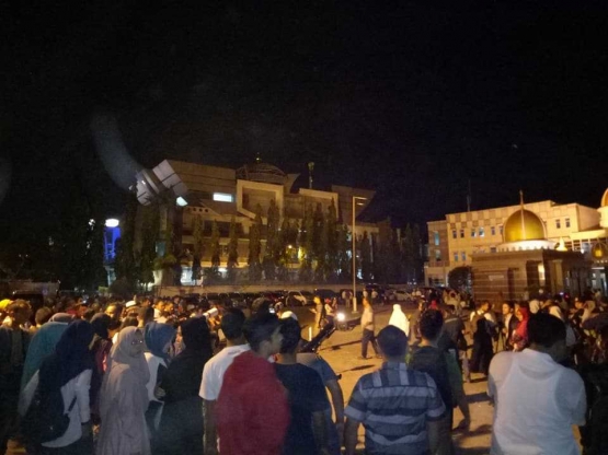 Melihat Gerhana Bulan di Banda Aceh @Kemenag Aceh