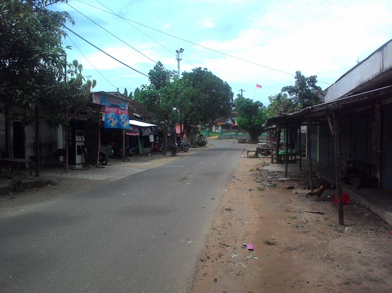 Pasar Kecamatan Tunjungan.|Dokumentasi pribadi