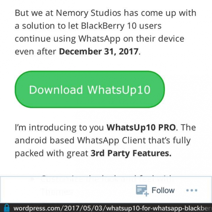 sai sekarang pengguna blackberry masih bisa whatsapp sai sekarang pengguna blackberry masih bisa whatsapp