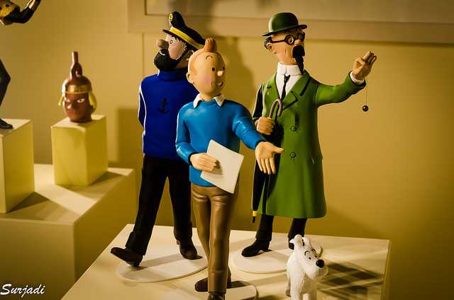 Tintin, ikon global dari Belgia