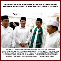 Budi Gunawan, Ustadz Somad dan Jusuf Kalla