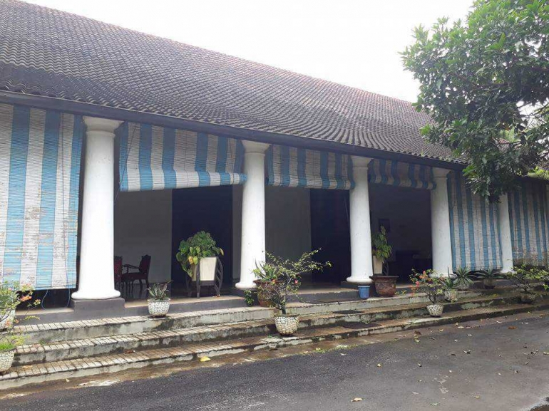 Gedung Karesidenan Pati tampak belakang. (Dokpri).