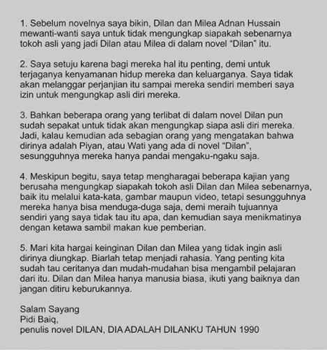 Antara Dilan Milea Dan Netizen Yang Kepo Maksimal Halaman 1