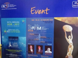 Rangkaian acara DRiM yang akan digelar di Bali pada 22 hingga 23 Februari 2018.