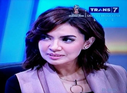 Najwa Shihab, tuan rumah MataNajwa. (Foto: MataNajwa Trans7)