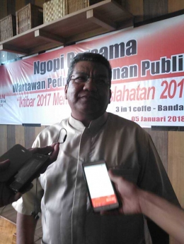 Penjelasan Dari Kepala Kepala Ombudsman RI Perwakilan Aceh, Taqwaddin Husin