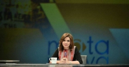 Najwa Shihab sang tuang rumah Mata Najwa. Sumber: winnetnews.com