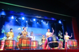 Tampilan Chinese-Drum yang memesona (Dok. Pribadi)