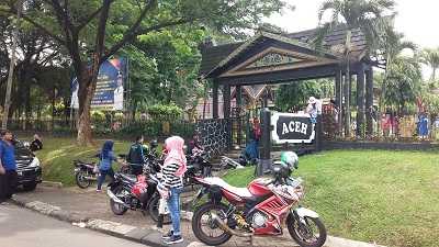 Parkir sembarangan di anjungan Aceh, dua pengunjung nyaris adu jotos/dokumentasi pribadi
