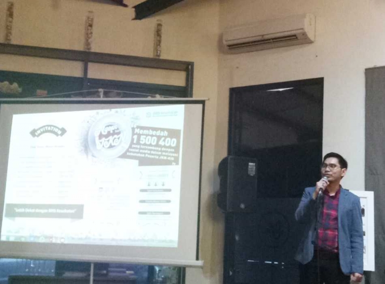 Deskripsi : Kepala Humas BPJS Kesehatan I Sumber Foto : Andri M