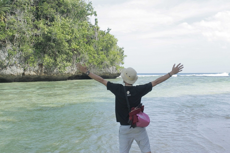 Pulau Morotai Menawarkan Destinasi Baru untuk rehat dari penatnya aktivitas (Dokpri)