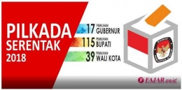 Pilkada Serentak 2018 (Foto fajar.co.id)