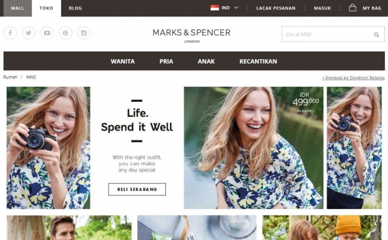marks and spencer indonesia