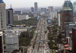 Jejeran gedung tinggi di Jakarta, para eksekutif punya ruangan khusus (foto dok. tribunnews)