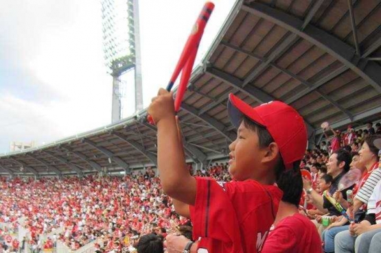 Dari kecil maniak baseball, supporter cilik untuk Hiroshima! (Dokumentasi Pribadi)