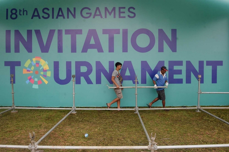 Invitation Tournament atau Test Event Asian Games 2018| Foto: Akbar Nugroho Gumay/Antar Foto-INASGOC